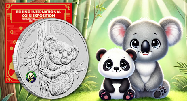 PerthMint: Koala Sonderausgabe Privy Panda